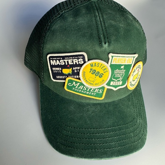 2025 Masters Patches Green Golf Hat NWT - Picture 3 of 6